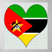 I Love Mozambique Poster
