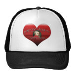 I Love Mozart Rocks Heart Trucker Hats