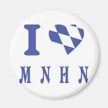 I love muenchen icon fridge magnet