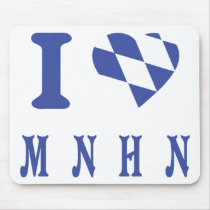I love muenchen icon mouse pad