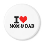 I love mum and dad magnets