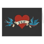 I Love Mum Tattoo Card 2