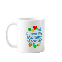 I Love Mummy & Daddy Mugs
