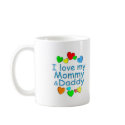I Love Mummy & Daddy mugs