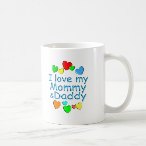 I Love Mummy & Daddy Mugs