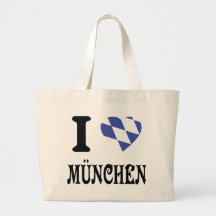I love München icon Canvas Bag