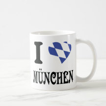 I love München icon Coffee Mugs