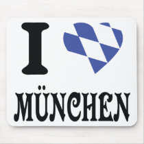 I love München icon Mousepad
