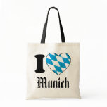 I Love Munich, Bavaria, Germany bags
