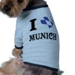 I love Munich icon Dog Clothes