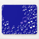 I Love Music_Mousepad_by Elenne
