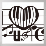 I LOVE MUSIC posters