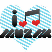 I Love Muzak Photo Cut Outs
