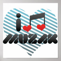I Love Muzak Print