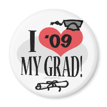 I Love My 2009 Grad Gear Magnet