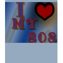 I Love My 808 t-shirts