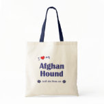 I Love My Afghan Hound (Female Dog) bags