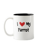 I Love My African Grey / Amazon / Parrot Coffee Mug