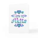 I Love My Akita cards