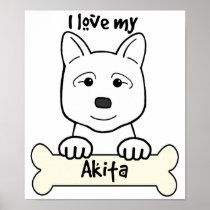 I Love My Akita
