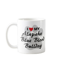 I Love My Alapaha Blue Blood Bulldog Coffee Mug