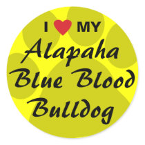 I Love My Alapaha Blue Blood Bulldog