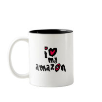 I Love My Amazon Mugs