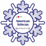 I Love My American Aztecas (Multiple Horses) Photo Cutout