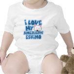 I Love My American Eskimo Baby Creeper t-shirts