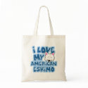 I Love My American Eskimo Bag