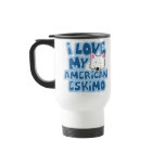 I Love My American Eskimo Travel Mug