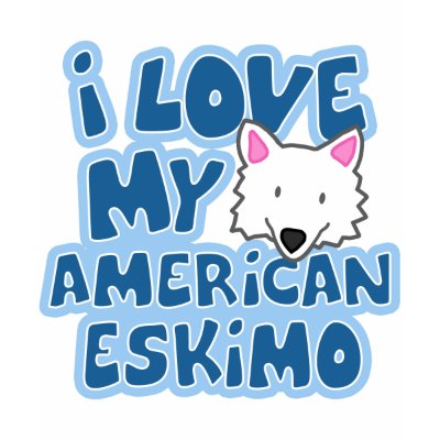 I Love My American Eskimo Women's Twofer Shirt by MenagerieMayhem