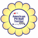 I Love My American Pit Bull Terrier Mixes (Multi) Cut Out