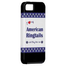 I Love My American Ringtails (Multiple Cats) iPhone 5 Cases
