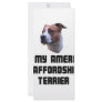 I Love My American Staffordshire Terrier Full Color Rack Card