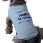 I Love My Anglo-Arabians (Multiple Horses) Pet Shirt