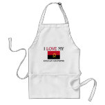 I Love My Angolan Girlfriend aprons