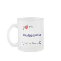 I Love My Ara-Appaloosa (Female Horse) Coffee Mugs