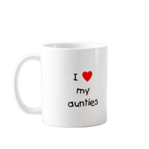 I Love My Aunties Coffee Mug