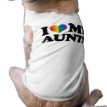 I Love My Aunts Dog T Shirt