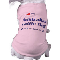 I Love My Australian Cattle Dog (Female Dog) Dog T Shirt