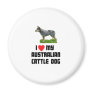 I Love My Australian Cattle Dog Magnets