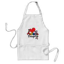 I Love My Autistic Daughter Aprons