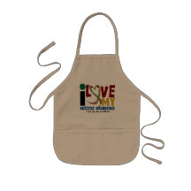 I Love My Autistic Grandsons 2 AUTISM AWARENESS Apron