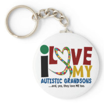 I Love My Autistic Grandsons 2 AUTISM AWARENESS