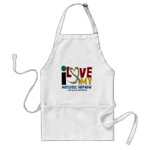 I Love My Autistic Nephew 2 AUTISM AWARENESS Apron