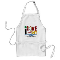 I Love My Autistic & NonAutistic Children 2 AUTISM Apron