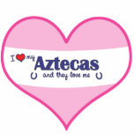 I Love My Aztecas (Multiple Horses) Acrylic Cut Out