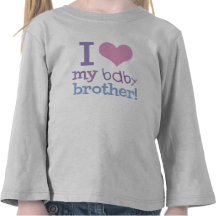 I Love My Baby Brother T-shirt