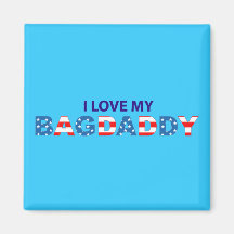I Love My Bagdaddy - Magnet